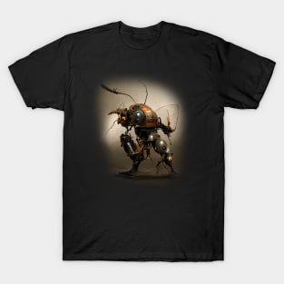 Ancient Rusty Cyborg Cockroach T-Shirt